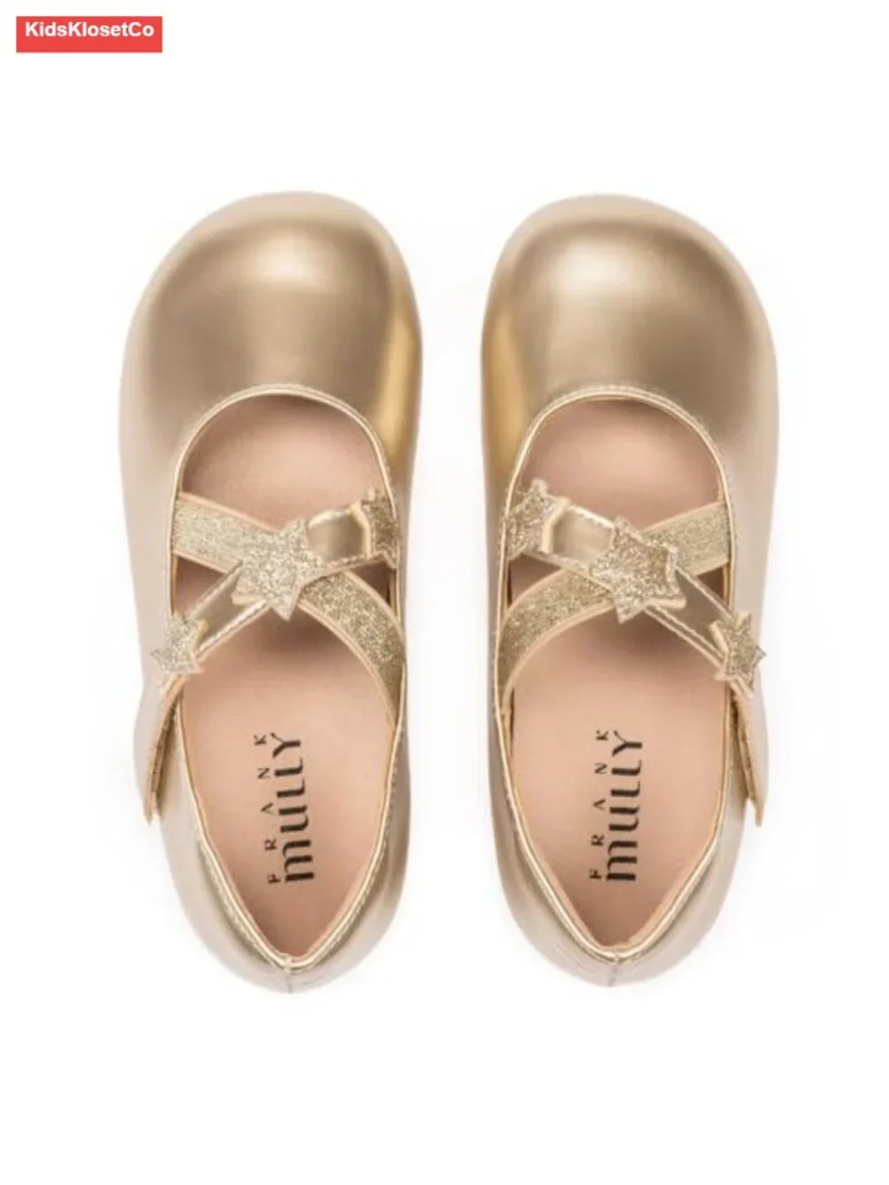 Girls Mary Jane Flats Dressy School Party Shoes Faux Leather